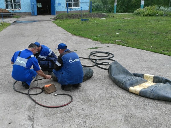 Пневматическое  заглушающее перекрытие (ПЗП) «LAMPE» применение