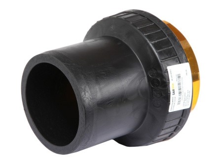 Переход ПЭ/ЛАТУНЬ PN16 SDR11 PE100 D50X1.1/2" внутренняя резьба